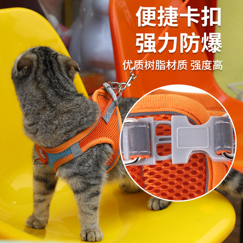 极速猫咪牵引绳防挣脱外出专用背心式F抱婴袋小型犬狗狗绳子遛宠,宠物/宠物食品及用品,猫牵引绳,淘宝优惠券,粉丝福利购,淘宝优惠卷
