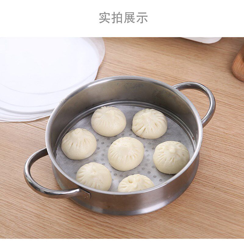 极速一次性无纺布j蒸笼布家用厨房笼屉布蒸镘头小笼包子垫食品垫
