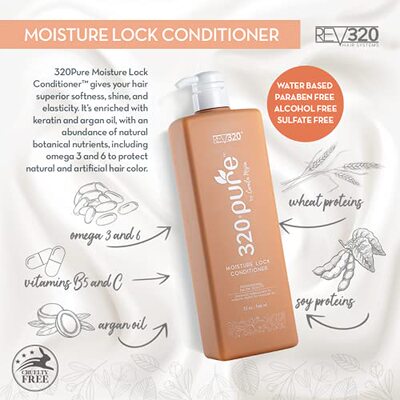 极速Rev320 320Pure Moisture Lock ConditJioner - Professional
