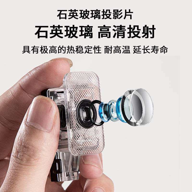 极速蔚来ES6EC6ES8ES7迎宾灯改装EET7ET5镭射灯氛围灯汽车内饰配
