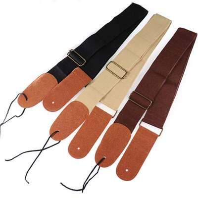 极速Guitar Strap Leather Electric GuGitar Folk Classical Woo