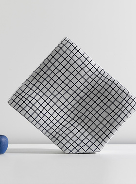 极速装饰推荐格子几何摆件蓝苹果ins北欧树脂家居V客厅电视柜样板