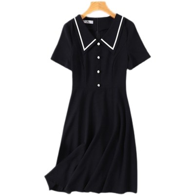 现货速发夏装职业正装裙子装服装幼儿园教师园服正式场合连衣裙行
