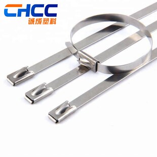 速发不锈4扎带10mm*式绑扎带0钢金属扎带船用扎线带喷塑扎带