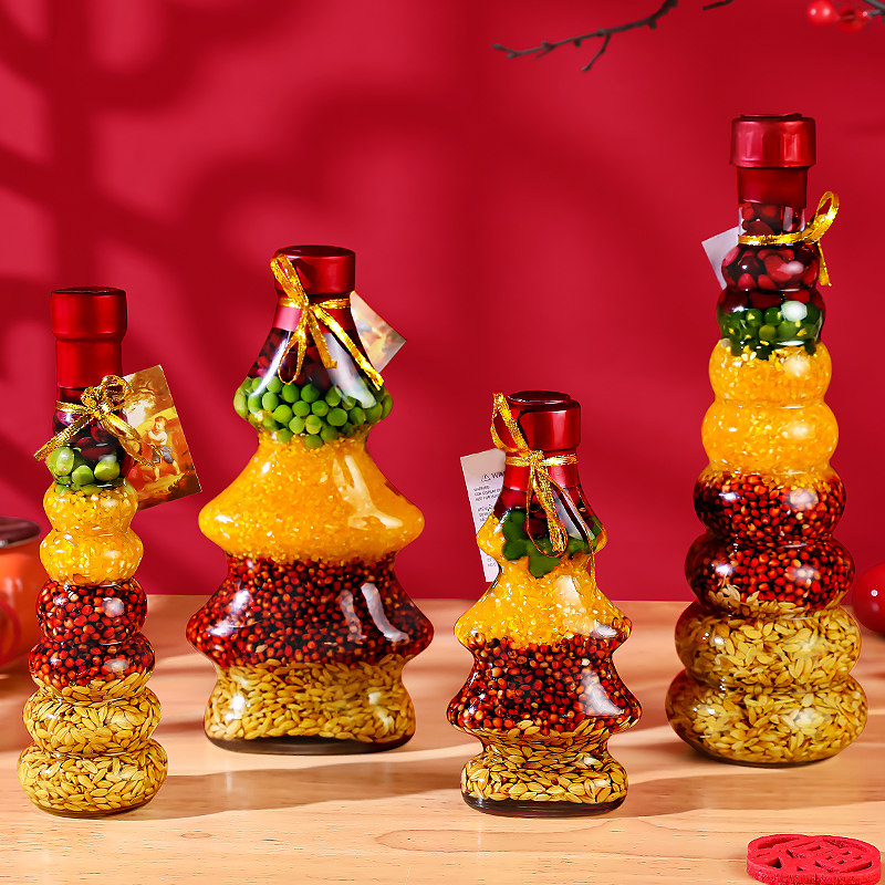 速发家迁之喜五谷丰登杂粮创搬摆件新居客厅布置装饰意乔入宅仪式