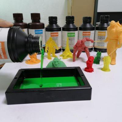 3d打印机LCD/DLP/SLA光固化UV钢性光敏树脂405波长P200厂家直销