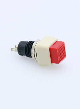 DS-461小方型开关不带锁开关开孔10mm方形开关红/绿色DS-450/451