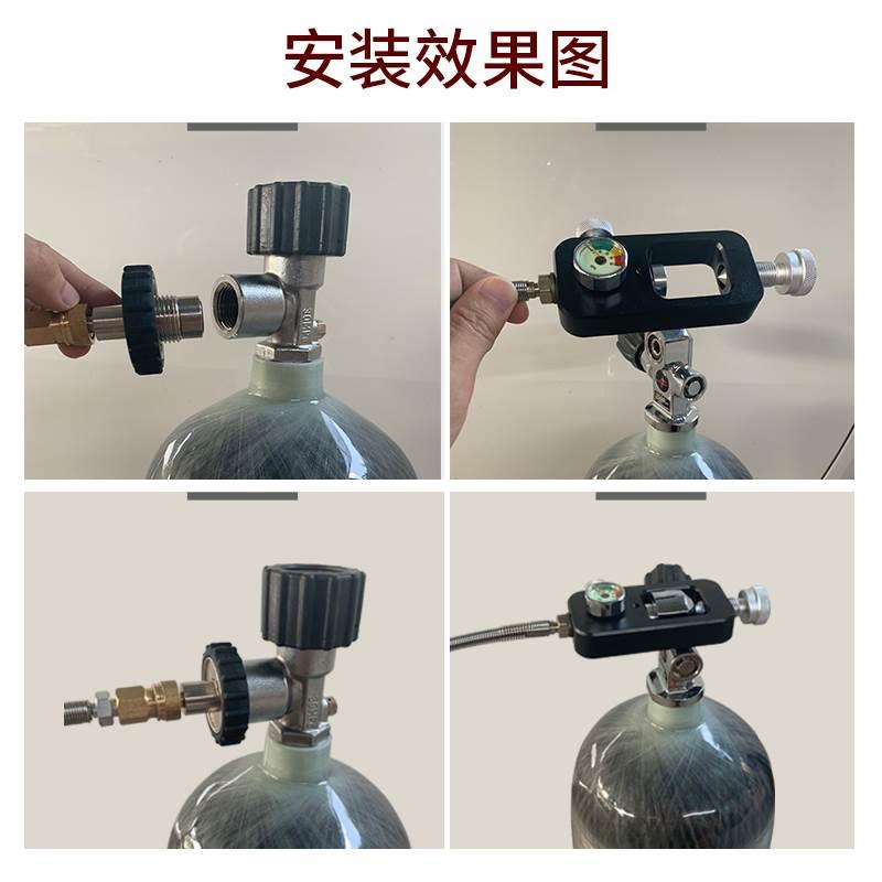 空气呼吸器高压充气泵30mpa潜水瓶打气机20mpa正压式消防压缩机*