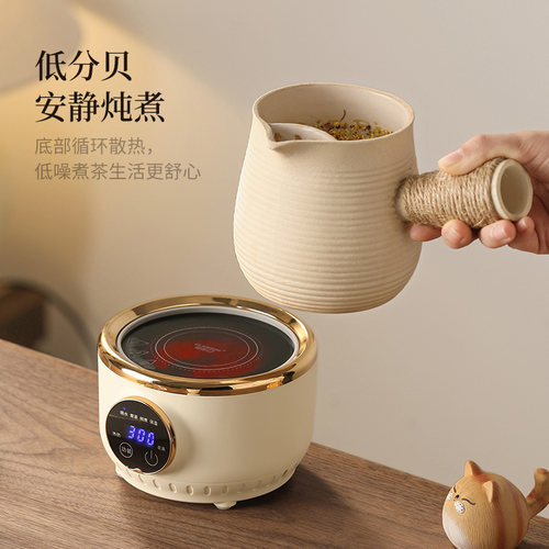 热销黑晶炉煮茶器k罐罐茶陶壶煮茶壶烤奶壶冬天围炉煮茶电炉小型