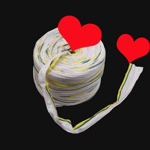 速发超值打包拉树枝布绳机工厂布条颜色白定绳封口包邮随子固色捆