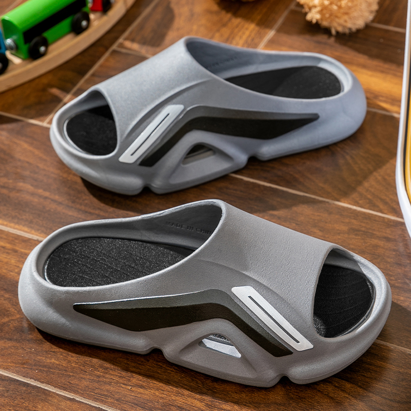 速发儿童拖鞋男大童男孩室内家居款02感新2踩屎4男童外穿防滑凉拖