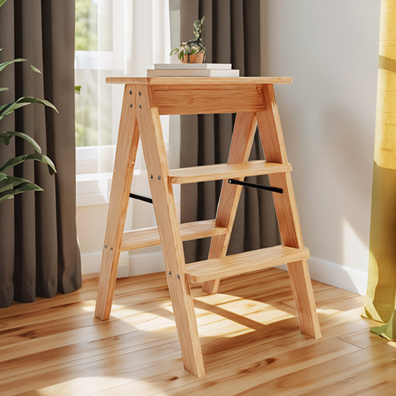 速发梯椅家用梯凳椅子折叠两用梯凳室内非实木登高结功能子子多实