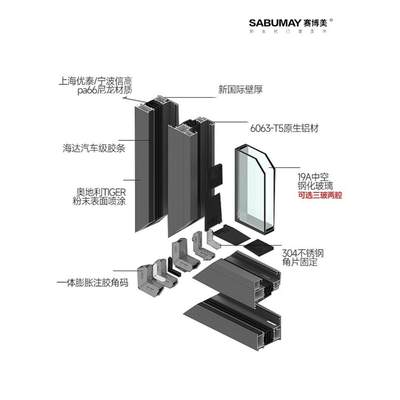 江苏常州封阳台系统窗断桥铝门窗落地窗阳光房推拉隔音窗工厂定做