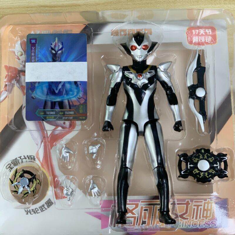 SHF 다크 그레이 브릿지 샤이닝 제로 슈퍼 액션 가능 울트라맨 텔리가 피규어 제타 스카이 클로 보이 장난감