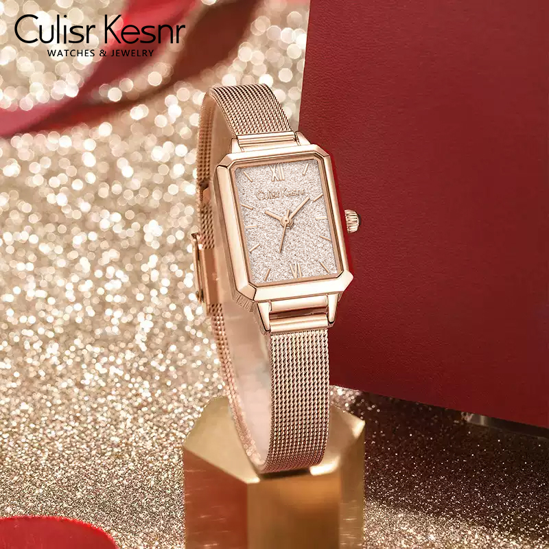 【送礼推荐】专柜正品满天星手表女款女士小众高颜值轻奢时尚腕表