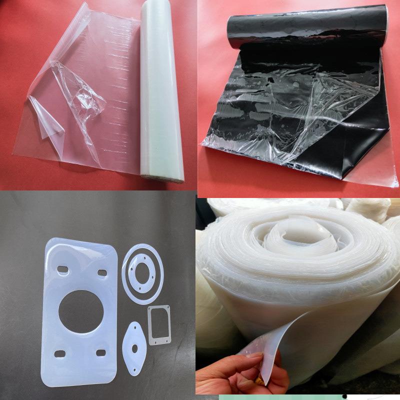 耐高温硅橡胶板1235切割半透明胶皮0.10.150.20.30.40.5-30