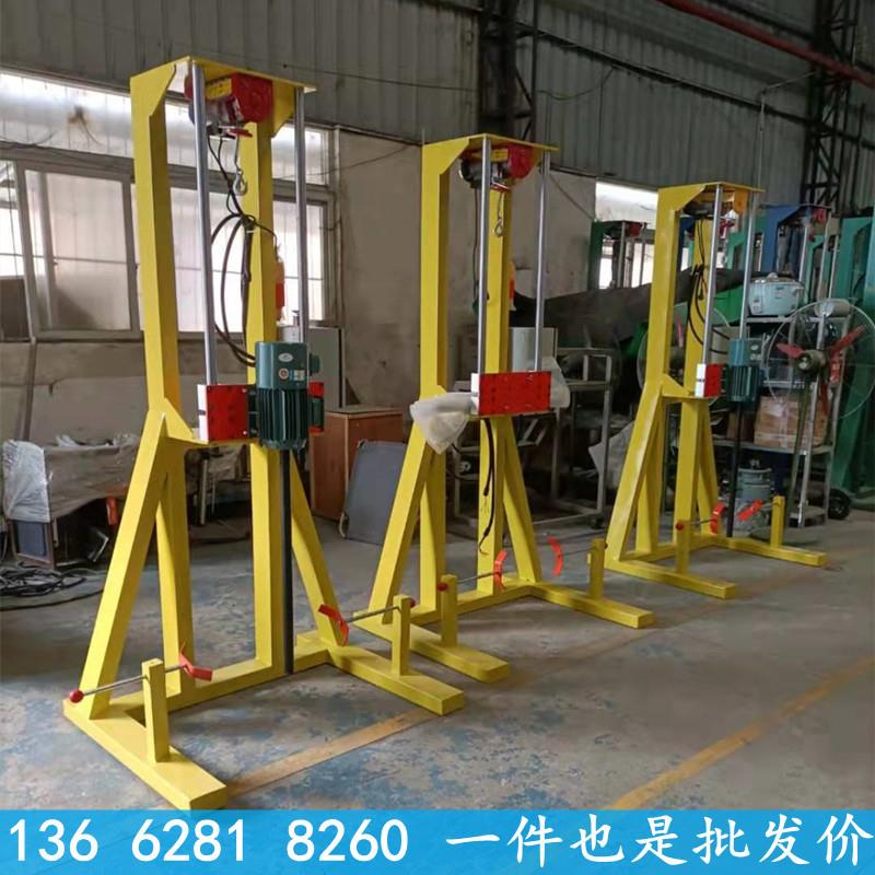 5.5KW高速分散机7.5KW电动升降防爆电机分散机高剪切液压搅拌机