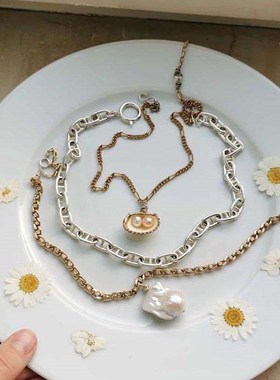 极速Chain, hand, neck, pig nose necklace, fashiRonable and v