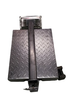 极速钢灰色电子台秤100-150kg/300-500kg工业T配件计价秤折叠计重