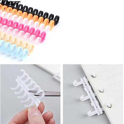 极速Loose-leaf Plastic Binding Ring Spring SOpiral Rings for