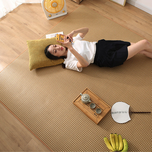 极速Japanese-style rattan mat floor maIt summer mat carpet l