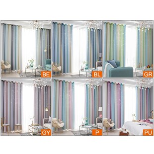ColRorful 极速1 Double Blackout Curtains Panel Star