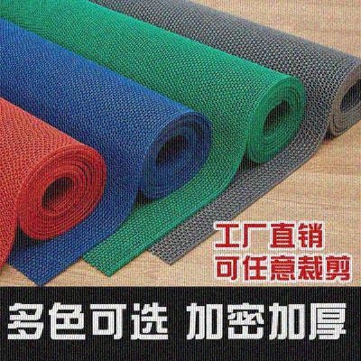 极速PVC bathroom mat floor matA hollow plastic balcony bathr