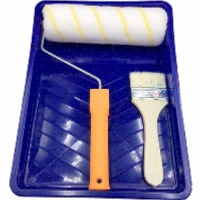 极速短毛墙墙面i漆毛刷子油漆刷刷子滚筒刷子9寸细涂料刷白色室内