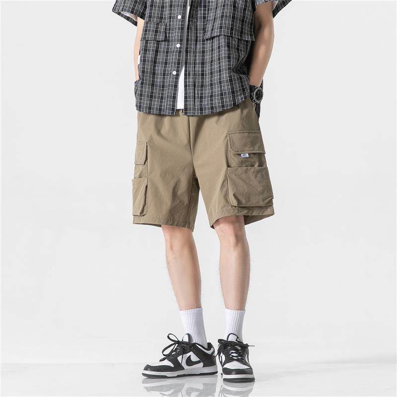 A3G4夏季新款美式潮牌ins工装短裤大口袋休闲宽松运动五分裤子