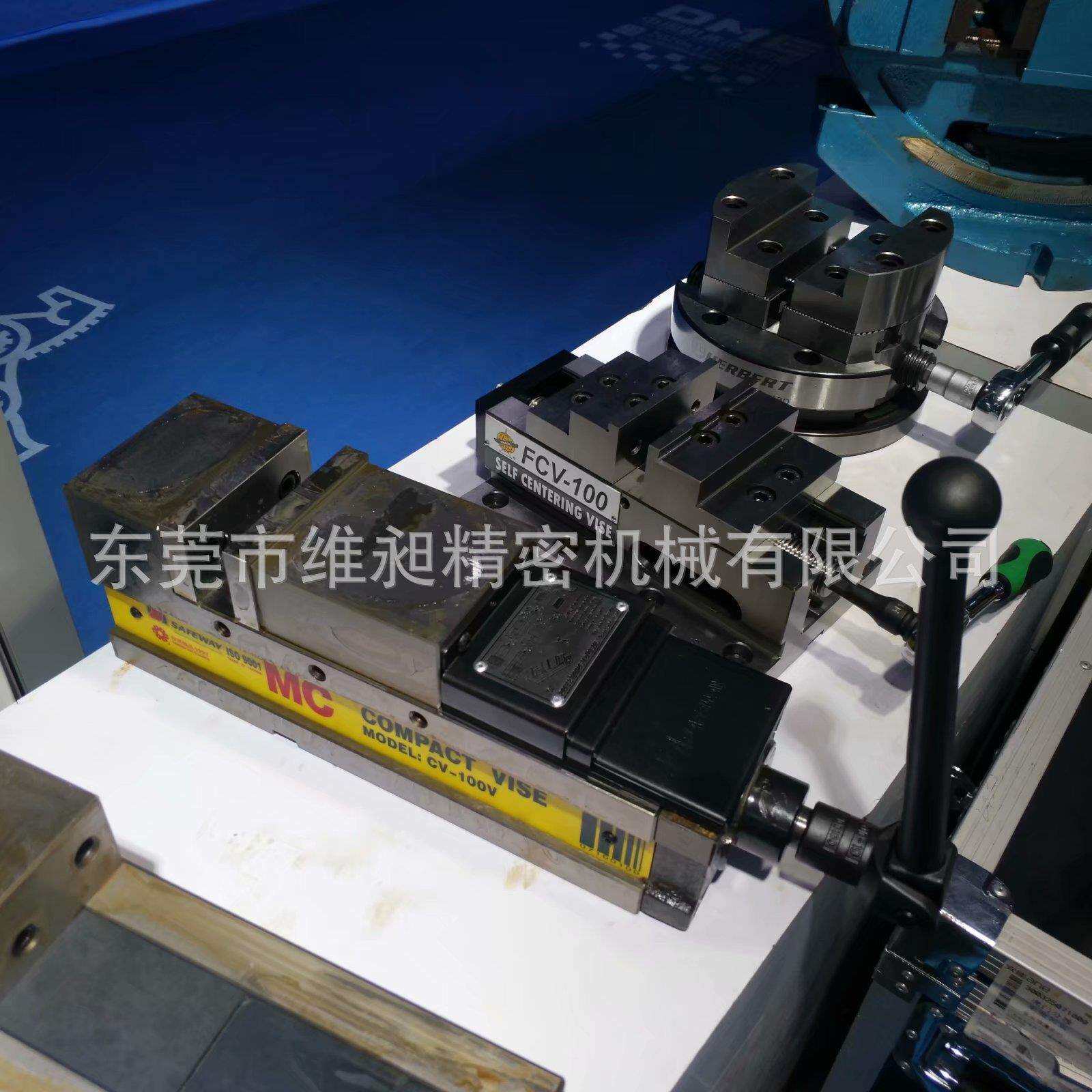 台湾协威CHV100V/130V/160V/200V铣床CNC肯倍得式油压虎钳倍力