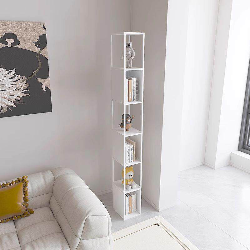 转角书架窄缝落地角落置物架小夹缝收纳柜客厅超窄墙角小书柜工厂