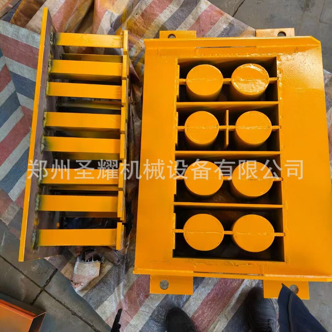 塞拉利昂水泥砖机免烧砖机小型水泥垫块机半自动空芯砌块制砖机