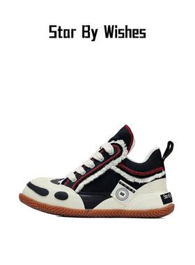 Star By Wishes无限潮流贴贴鞋百搭复古增高防滑耐磨休闲板鞋