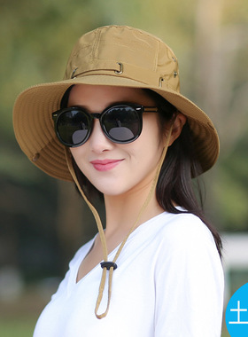 极速Watedrproof Bucket Hat Summer Men Women Boonie Hat Outdo