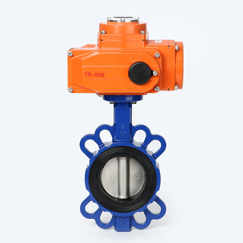 极速促品D971X-16电r动软密封对夹蝶阀  不锈钢球阀304法兰球阀新