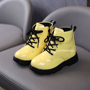 Shoes With Flat SolSe ubber oots Leather Winter 极速2023