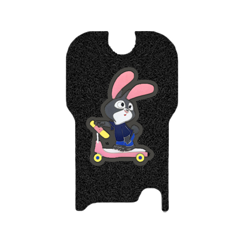 极速爱玛咖啡/小糖豆电动车脚垫TDT1140-3Z/4QZ防水防滑丝圈脚踏