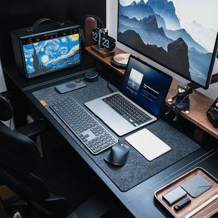 极速Wool Felt mouse pad mat Large XXL OffLice Computer Desk