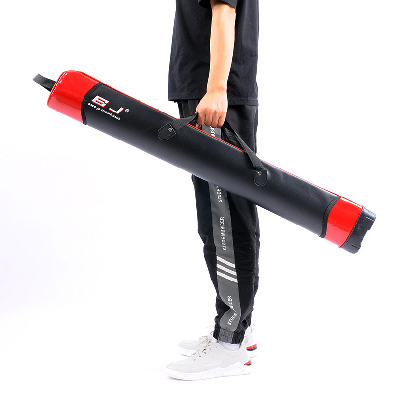 极速钓鱼包多功能杆包1米短款鱼包I硬壳鱼竿包 双层钓鱼包