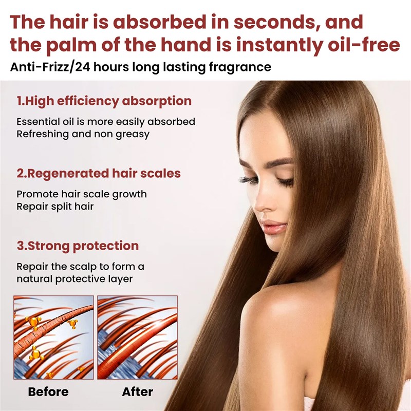 极速70ml Instant Effect Huair Care Lotion Frizz Control Hair