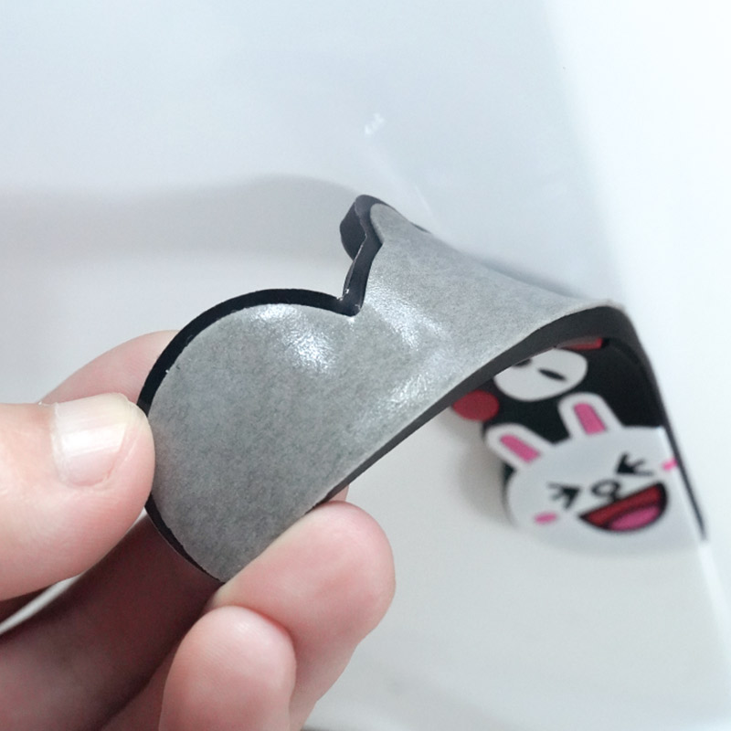 极速适用于九号f90小牛电动车A90+卡通I车身贴防剐蹭防撞条U2配件