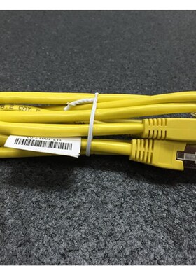 极速包邮50条一包n 网路跳线成品黄色灰色8芯短网路线带水晶头1米