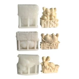 极速594C Chocolkate Moulds Valentines Day Baking Mold Fond