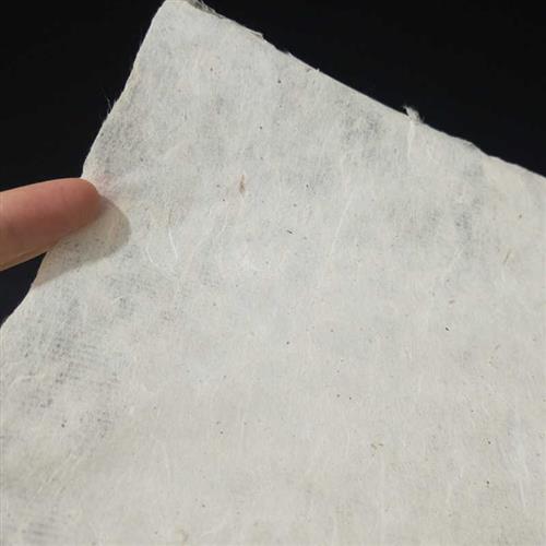 极速麻纸纯手工宣纸n 麻纸半生熟毛边纸构树皮纸作旧复古宣纸