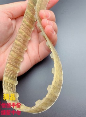 极速高车TW-3 8B高n车皮带 同步带 黄色 41齿 64.2cm 工业箱包配