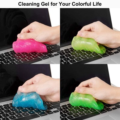 极速Car Cleaninjg Gels 4 Pack Car Interior Detailing Cleaner