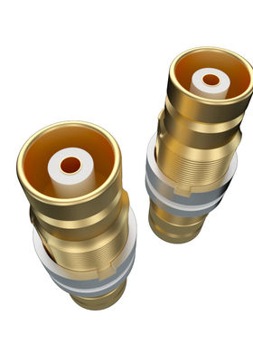 极速首千SHOCHANSQ-GO158J电信级L9直通头L9母R转母免焊对接头50