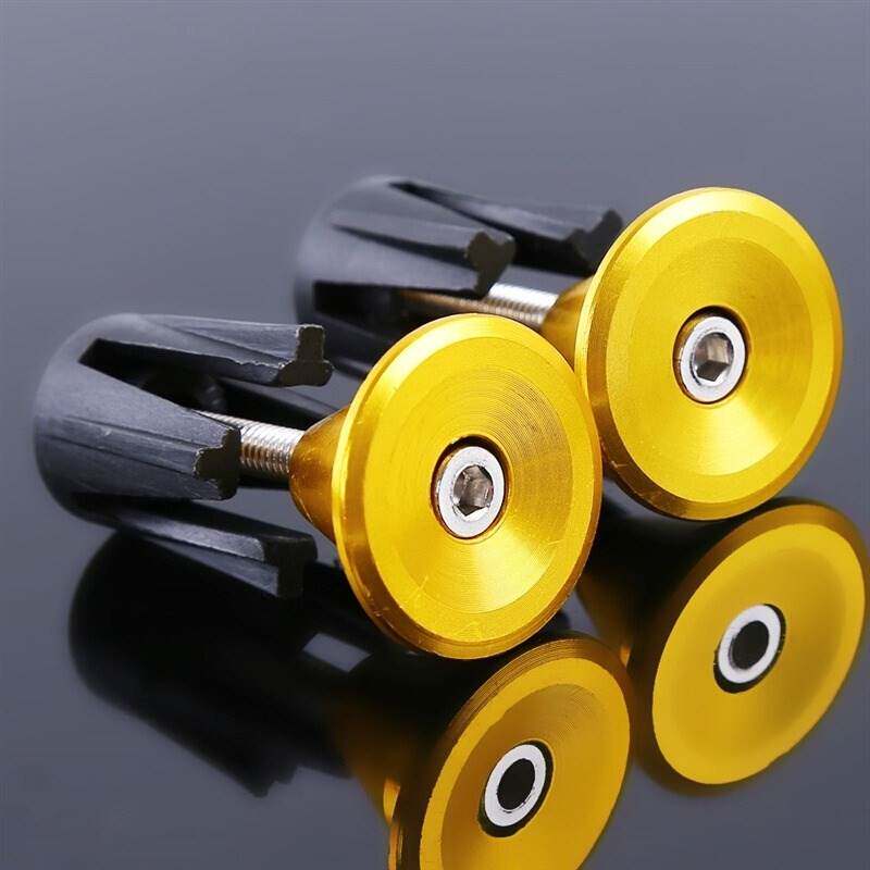 极速Bicycle Gripl Handle Bar Cap End Plugs Bike Grips Handle