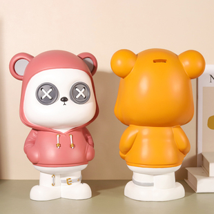 极速存钱罐2022m新款 存钱筒摆件大容量可存可取客厅家居儿童男孩