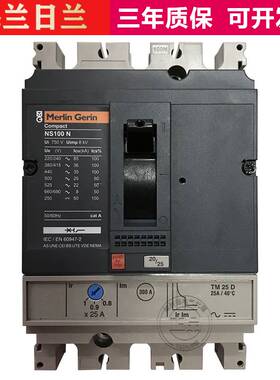 极速梅兰日兰NS100N塑壳100H断路器160N/H空气N开关250N/L空开NSE